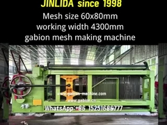 Usando a nossa máquina Gabion poupa-lhe 60% tempo e dinheiro