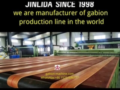 Primeira Visita à Fábrica de Máquinas de Gabião totalmente automática da China.