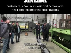 JINLIDA Machinery: o seu melhor parceiro de máquinas Gabion desde 1998