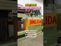 JINLIDA Máquina CNC de malha de gabião: revolucionando a produção com componentes de primeira linha