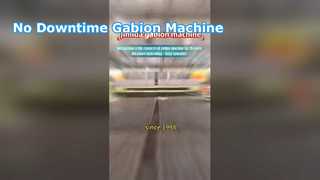 Máquina Gabion projetada para reduzir o tempo de inatividade não planejado