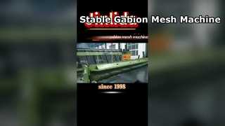 Máquina Gabião construída para expansão de fábrica e estabilidade a longo prazo