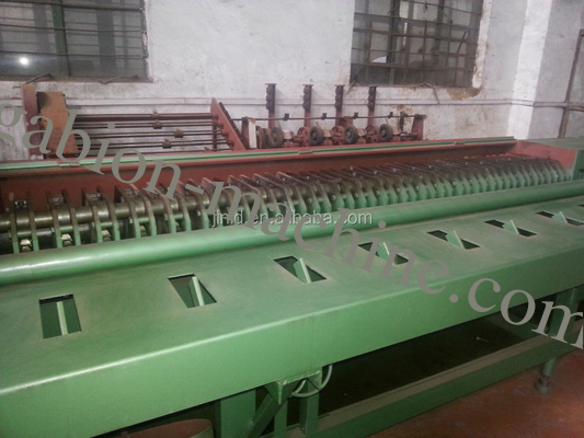 comprar 380V Linha de produção de gabião eficiente para largura de malha 1-2m Consumo fabricação em linha