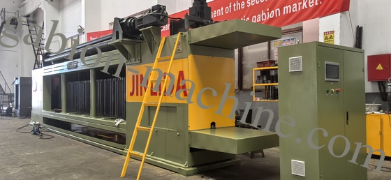 comprar 5300mm Galvanizado Hexagonal Double Twist Wire Netting Machineng fabricação em linha