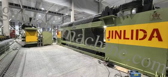 comprar Linha de Produção Totalmente Automática de Gaiolas de Gabião CNC – Controle de PLC de Precisão para Malha de 2m/3m/4m de Largura fabricação em linha