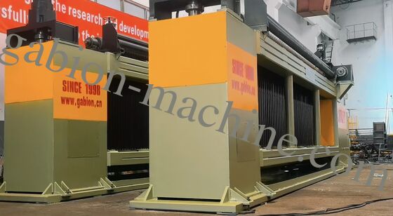 comprar JINLIDA CNC-5300 Máquina de solda de cestas de gabião CNC pesado 5300mm Largura Equipamento de produção de malha de dobragem dupla fabricação em linha