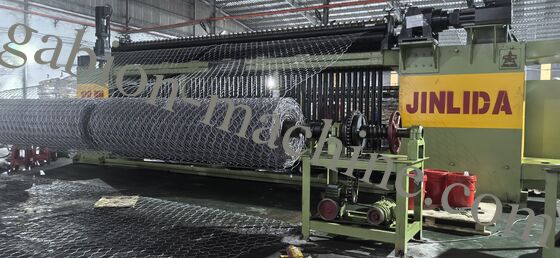 Comprar Máquina resistente da fatura da malha de Gabion do CNC 65KW para a produção grossa do fio fabricação em linha