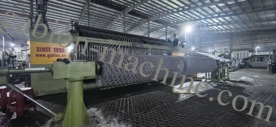 comprar Fornecedor de Máquinas de malha de gabião CNC 60×80mm 3.0×4.0mm fio Máquina de caixa de gabião de alta velocidade à venda fabricação em linha