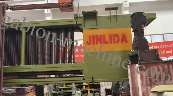 comprar Máquina de tecelagem padrão CNC Gabion do CE - planta automática da rede de arame de Gabion de China JINLIDA fabricação em linha