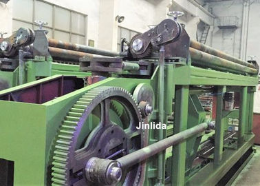 comprar Três largura da máquina 4300mm da fatura líquida de fio de Gabion da torção, tipo espiral da bobina fabricação em linha