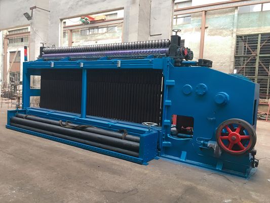 comprar 195m/H 4.0mm fio Mesh Machine de Gabion de três torções sextavado fabricação em linha