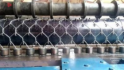 comprar Torção 3 Gabion sextavado transversal do ferro galvanizado 2 que faz a máquina fabricação em linha