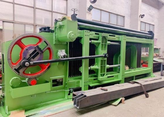 comprar Fio da embreagem 2.6mm do controle 100*120mm Gabion Mesh Machine With Overload Protect do PLC fabricação em linha