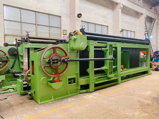 comprar Rede de arame automática da máquina 66*80mm de Gabion da parada da operação fácil fabricação em linha