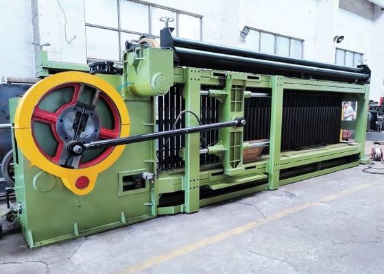 comprar Caixa automática de Gabion Mesh Machine 84*100mm 3x1x1m Gabion da parada do controle do PLC fabricação em linha