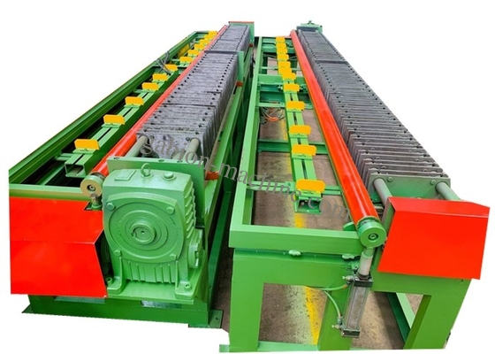 comprar 4000 mm Máquina automática de enrolamento de borda Controle PLC para linha de produção de gabião fabricação em linha