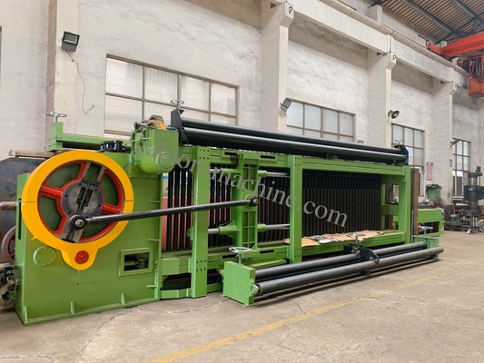 comprar O PVC sextavado de Gabion Mesh Machine revestiu a rede de fio para resistente à corrosão fabricação em linha