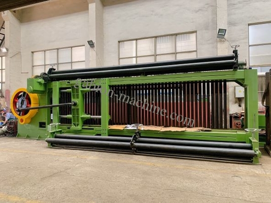 comprar Não o PVC da oxidação revestiu a saída dobro da torção 84*110mm da máquina da cesta de Gabion fabricação em linha