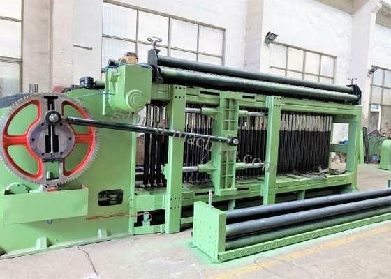 comprar Malha dobro da torção da largura da máquina 22kw 4300mm da cartonagem de Gabion do fio de Galfan fabricação em linha