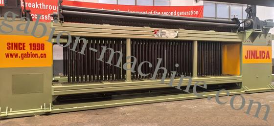 Fabricação de malha de caixa gabião de alta qualidade / Máquina automática de fabricação de rede de gabião Fabricada na China
