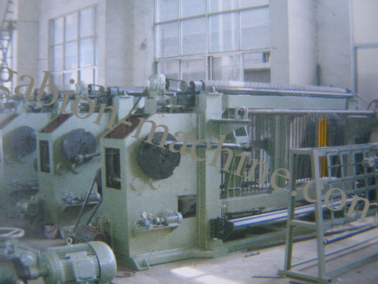Largura sextavada automática da máquina 1200mm da rede de fio, máquina da malha de Gabion